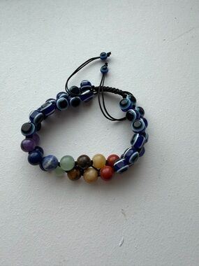 Evil Eye Beaded Bracelet